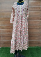 Pastel color cotton dress